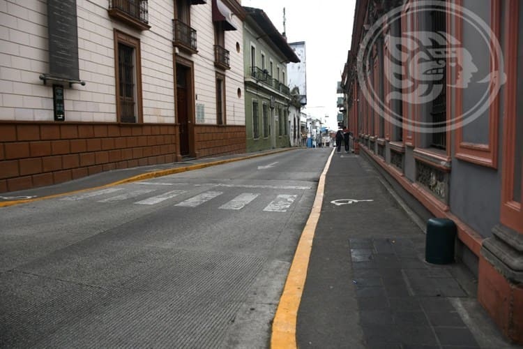 Navidad en Xalapa: calles vacías, sin tráfico y frío abrasador