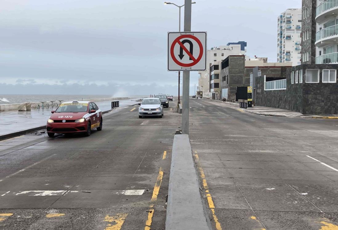 Abren circulación en bulevar Ávila Camacho en Boca del Río