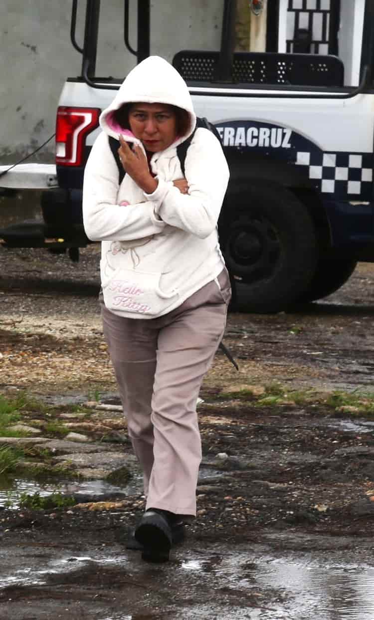 Coatzacoalcos bajó hasta 17º; la temperatura más fría del año