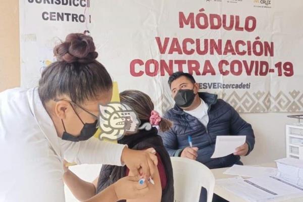 Sigue aplicación de la vacuna Abdala en Coatzacoalcos y el sur