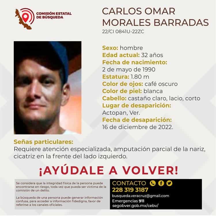 Buscan a Víctor Manuel y Carlos Omar; desaparecieron en Actopan
