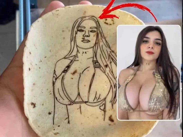 Negocio en Veracruz hace tortillas con la imagen de Karely Ruiz y se vuelve viral (+Fotos)