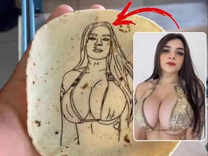 Negocio en Veracruz hace tortillas con la imagen de Karely Ruiz y se vuelve viral (+Fotos)