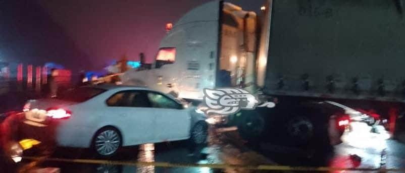 Muere auxiliar fiscal de Nogales en accidente registrado en la autopista Córdoba-Puebla