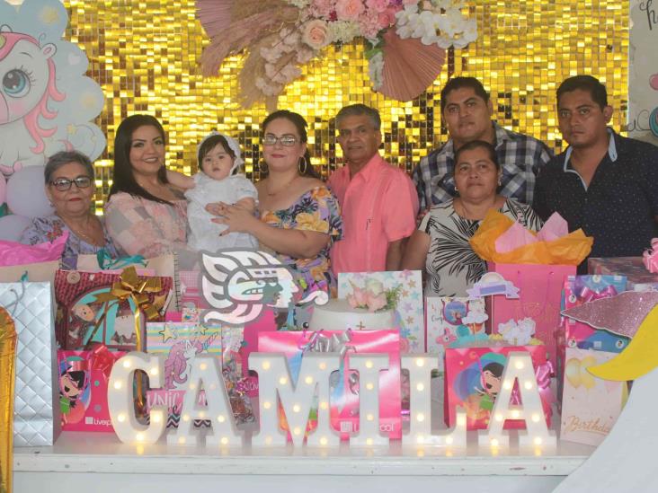 Camila Guadalupe cumple su primer añito de vida