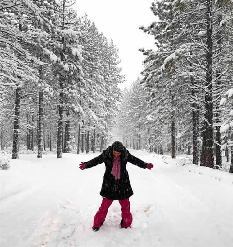 Veracruzanos sobreviven a las nevadas en Estados Unidos por amor