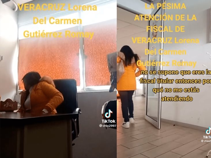 Queman en redes a fiscal de Veracruz por no levantar denuncia (+Video)