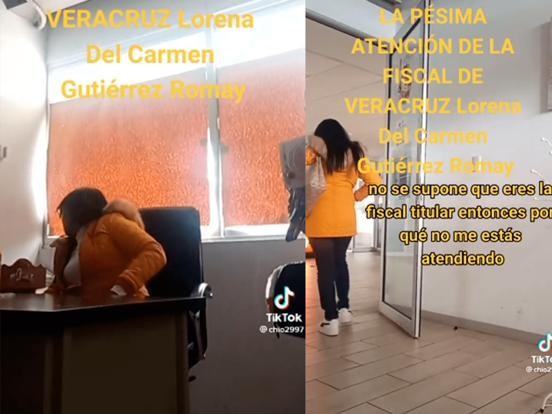 Fiscal de Veracruz fue exhibida por no querer levantar denuncia (+Video)