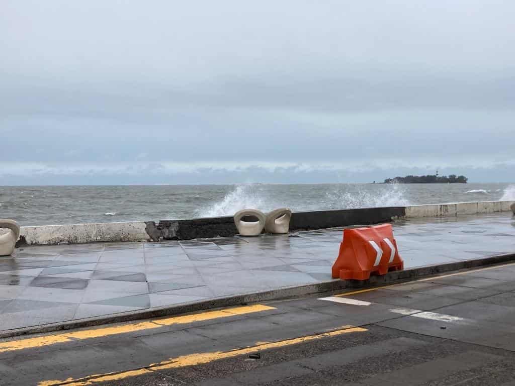 Riesgo de socavón en Bulevar de Boca, urgen rompeolas