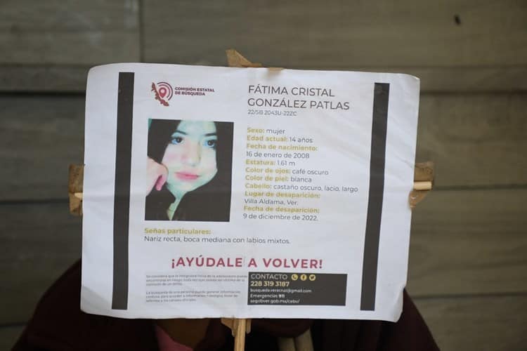 No hay avances; familia de Fátima, desaparecida en Villa Aldama, hacen desesperado llamado