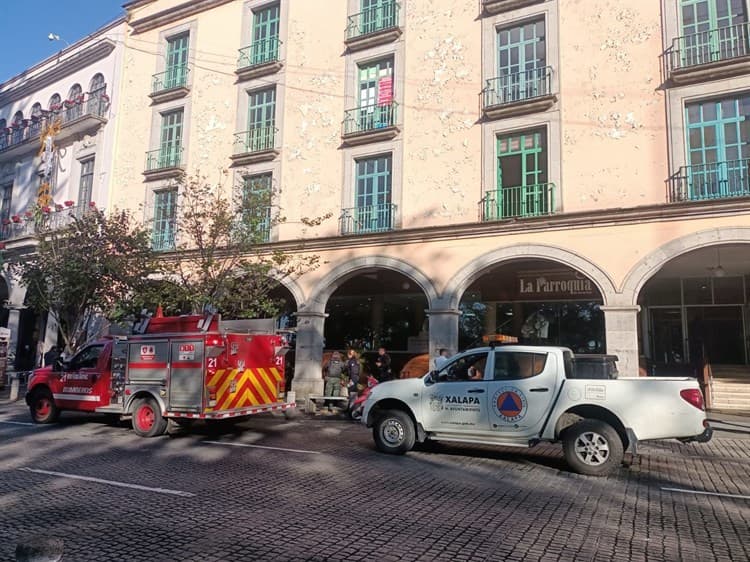 Riesgo de incendio por fuga en La Parroquia de Xalapa