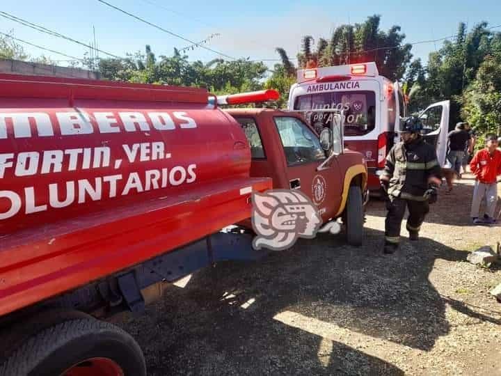 Conato de incendio en vivienda de Fortín moviliza a bomberos