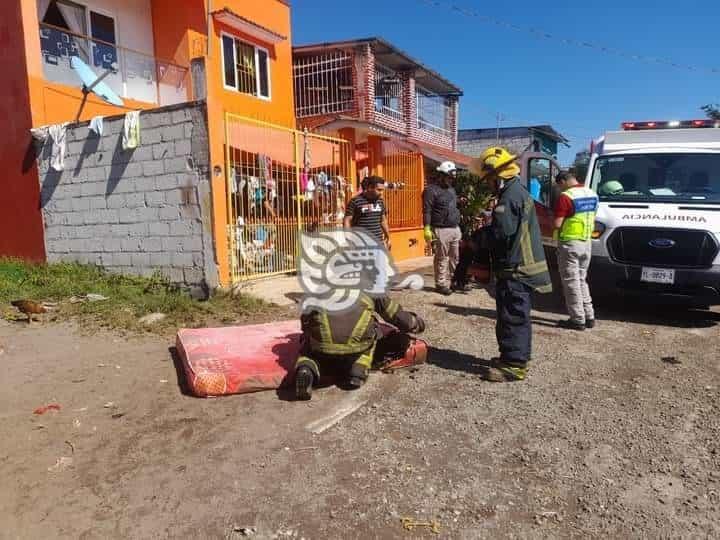 Conato de incendio en vivienda de Fortín moviliza a bomberos