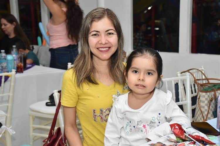 Andrea Domínguez Barradas cumplió 4 años de vida