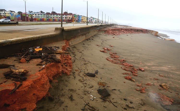 Terrazas en playas de Coatzacoalcos no aguantaron el FF 19