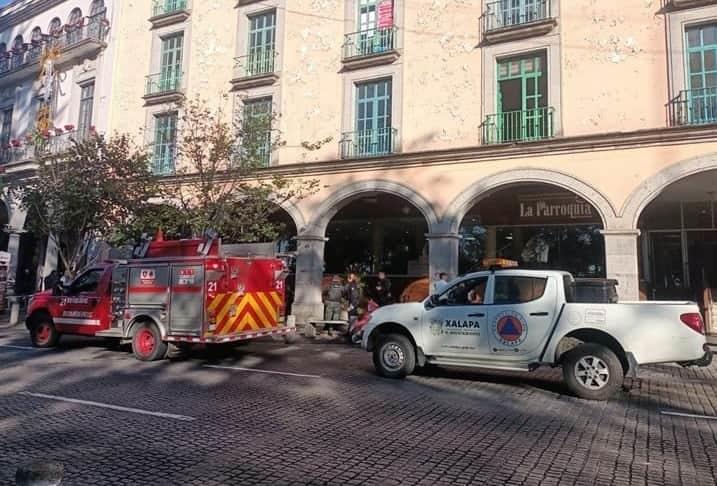 Riesgo de incendio por fuga en La Parroquia de Xalapa