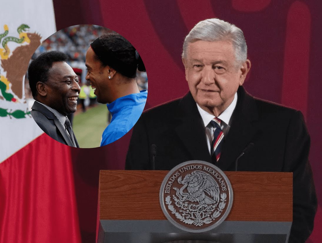 Gran futbolista y humilde maestro, AMLO lamenta muerte de Pelé