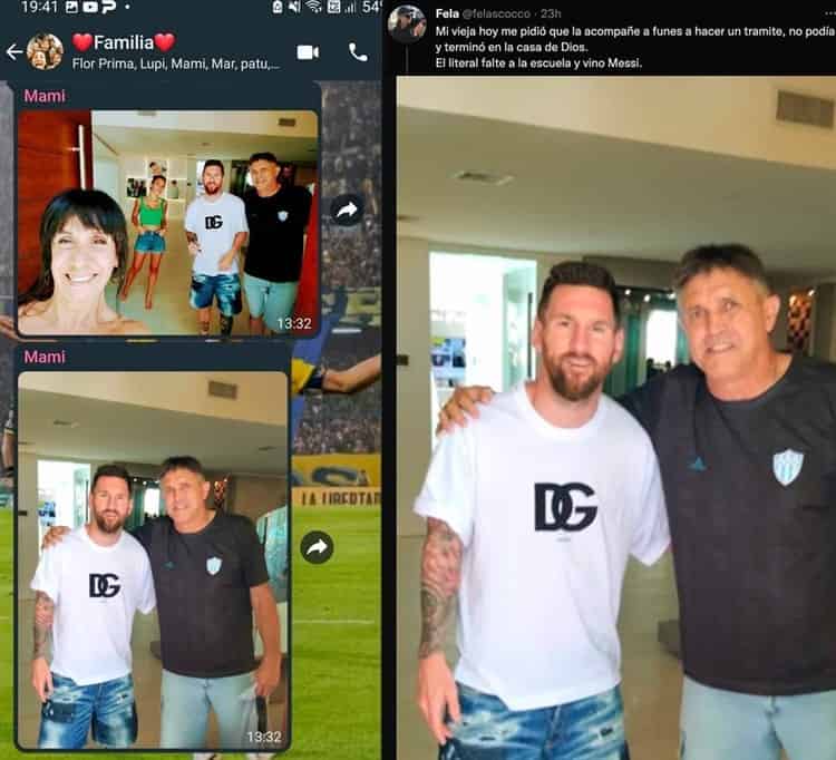 Joven no quiso ir al super con su madre y perdió la oportunidad de conocer a Lionel Messi