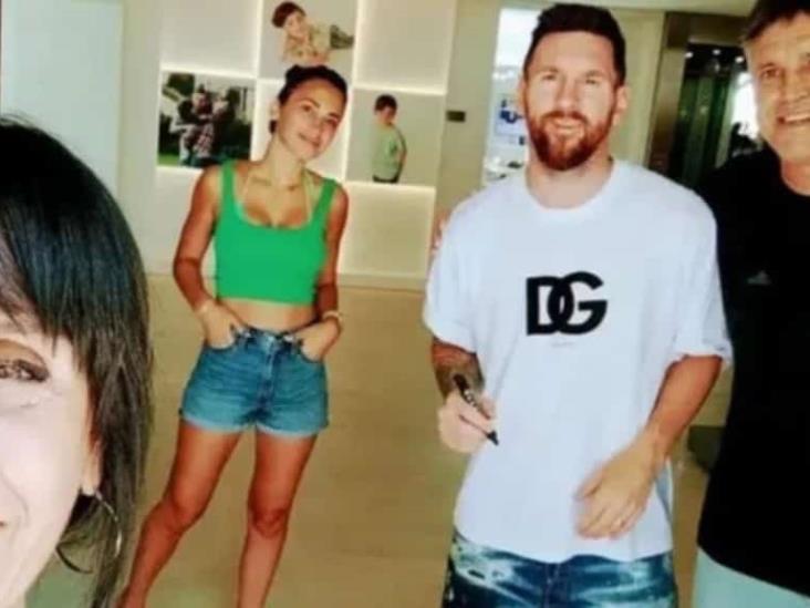 ¡Se la perdió! Por no acompañar a su madre no conoció a Lionel Messi