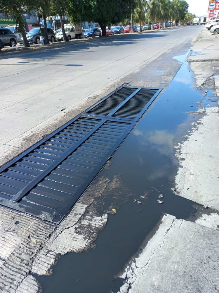 Urgen a CAB por aguas negras estancadas en Boca del Río