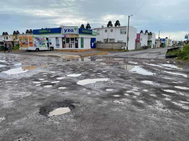 Calles destrozadas, principal queja de los veracruzanos