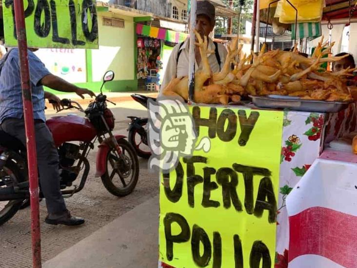 El pollo será opción principal para la cena en Acayucan