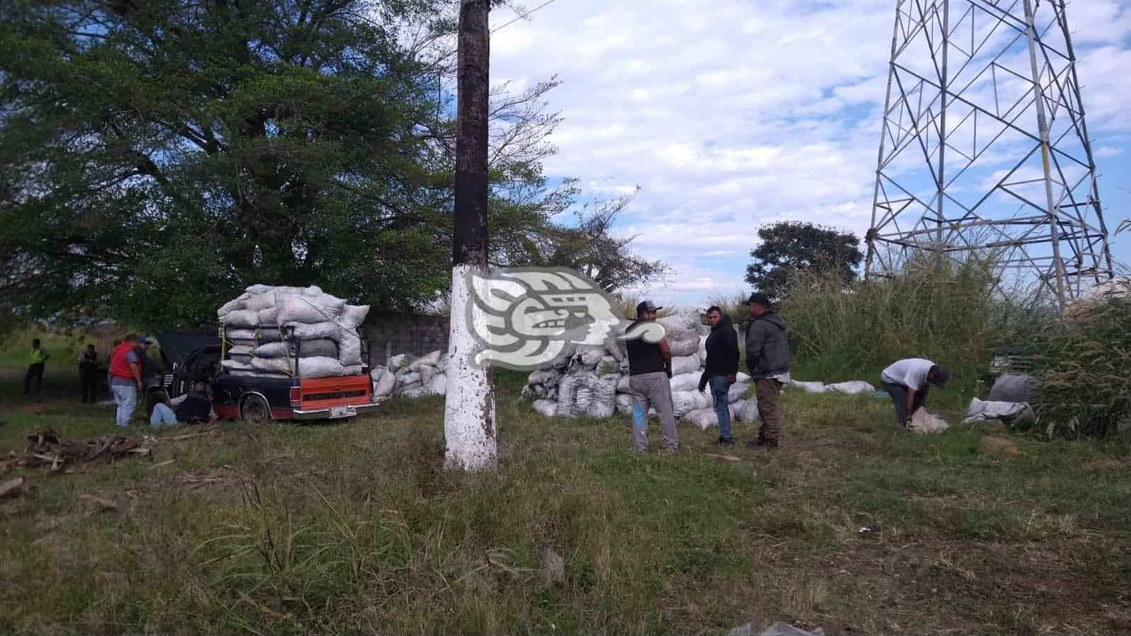 ¡La rapiña! Vuelca tráiler en la Veracruz-Córdoba, se llevan toda la carga