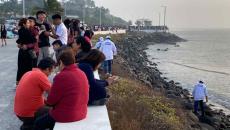 Reciben el 2023 en el bulevar Ávila Camacho en Veracruz y Boca del Río (+Video)