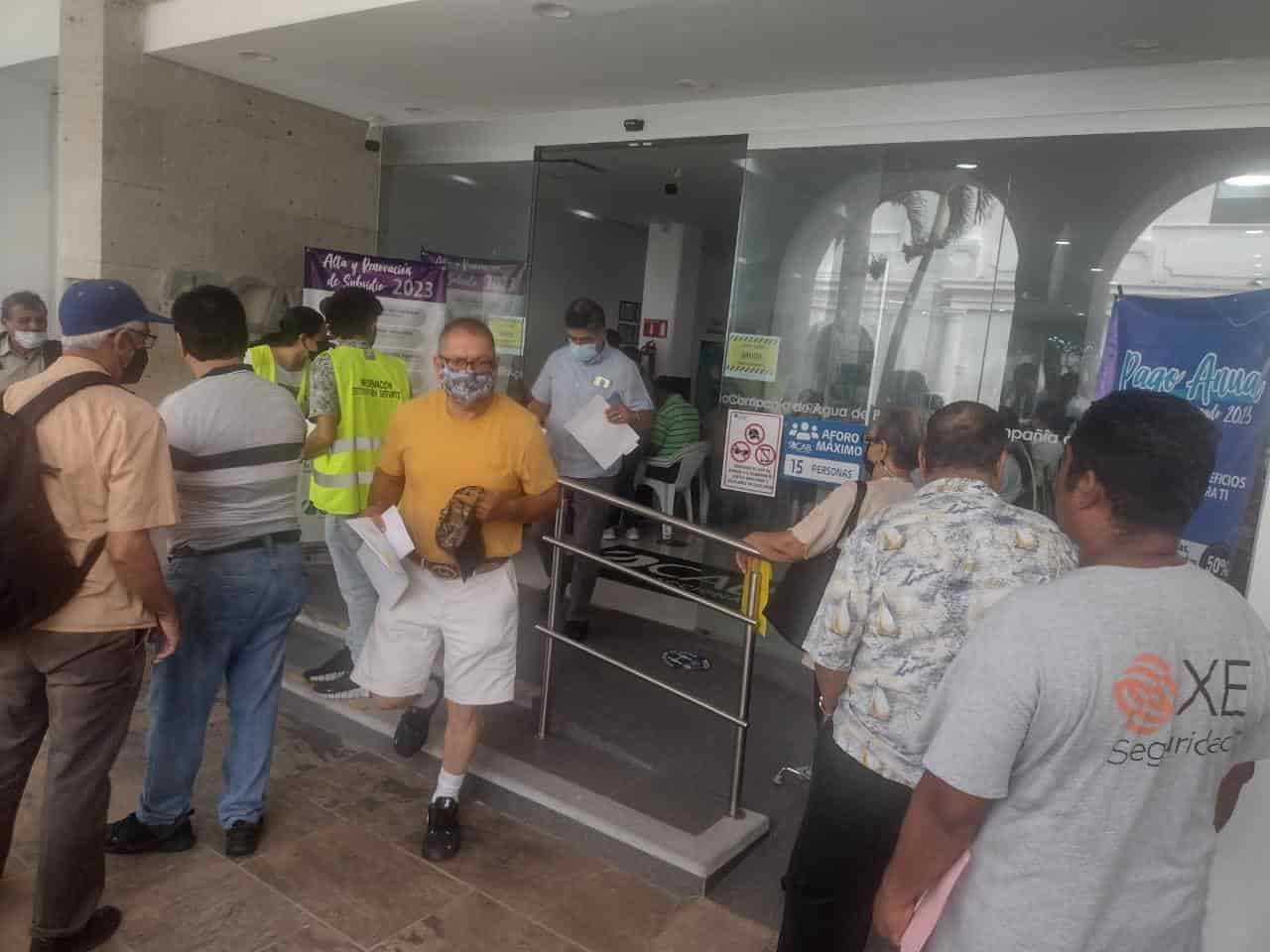 Inicia Pago Anual Anticipado del agua en Boca del Río(+Video)