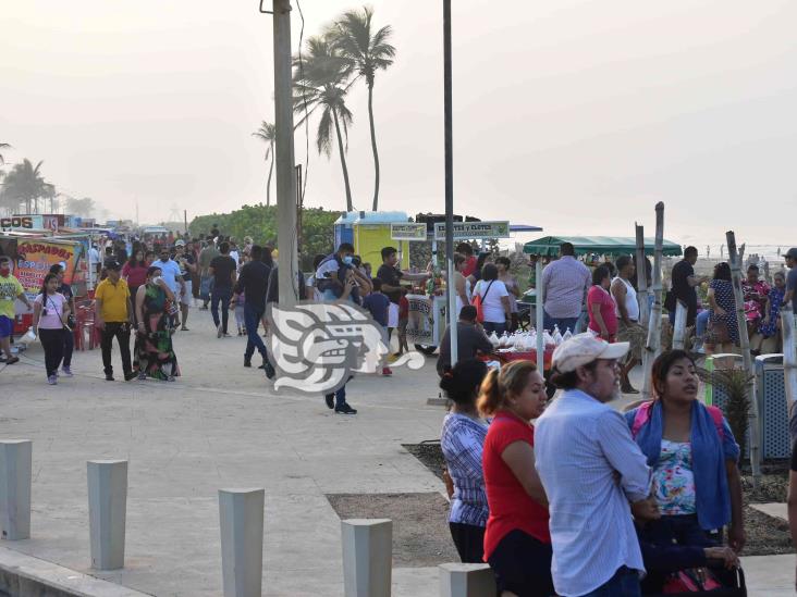 Semar vigila el Malecón de Coatzacoalcos durante inicio de 2023