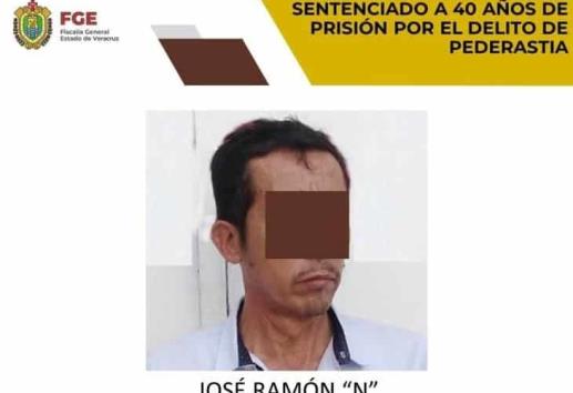Pastor religioso en Veracruz es sentenciado a 40 años de cárcel por el presunto delito de pederastia