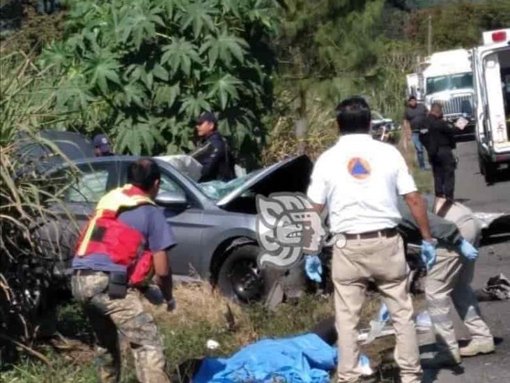 Muere médico cirujano en accidente registrado sobre la carretera federal 143 Fortín-Huatusco