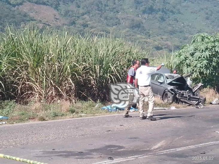 Muere médico cirujano en accidente registrado sobre la carretera federal 143 Fortín-Huatusco