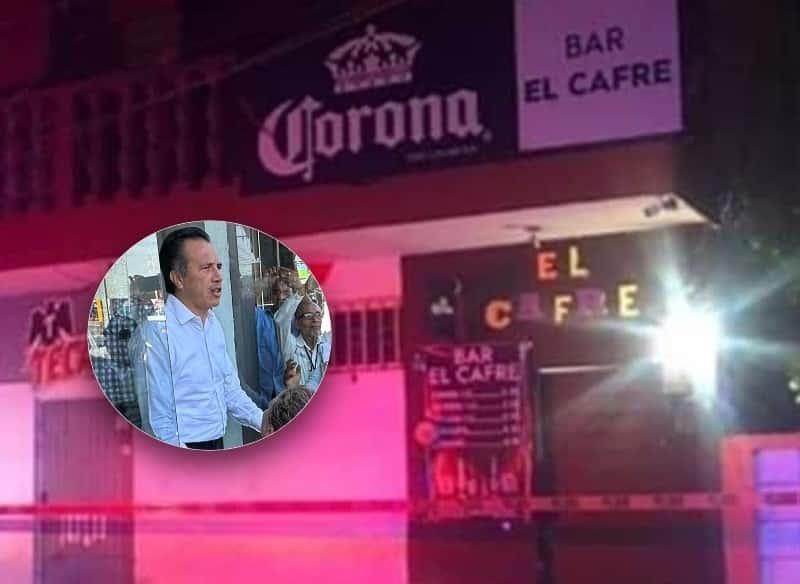 Ya hay detenidos por ataques en bares en Poza Rica: Gobernador (+Video)