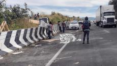 Otra vez la rapiña; vacían tráiler con electrodomésticos en Cumbres de Maltrata