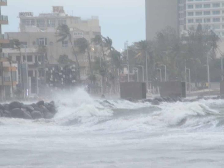 Alertan por incremento en rachas de norte para la noche en Veracruz y Boca del Río