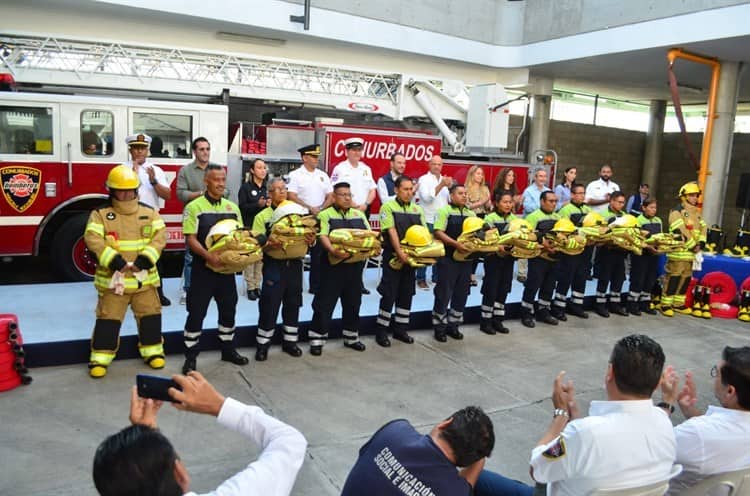 Bomberos Conurbados estrenarán equipo de protección personal (+video)