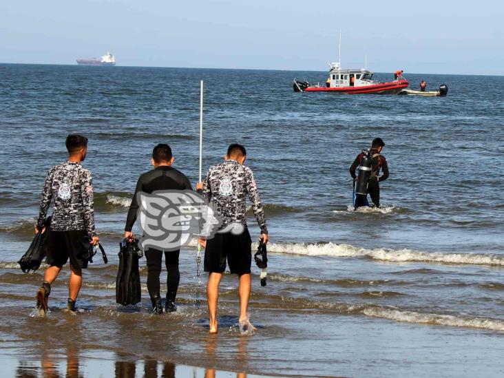 Buscan arma perdida en el mar de Coatzacoalcos (+Video)