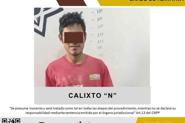 Asaltante choapense seguirá preso en Coatzacoalcos