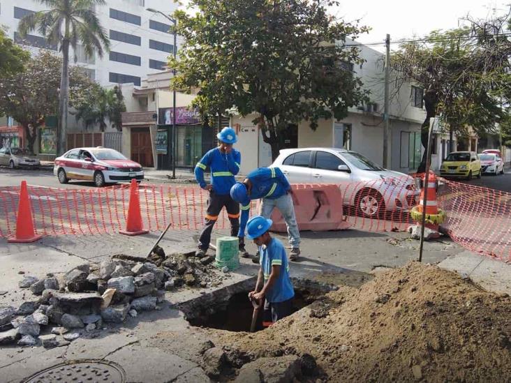 ¡Atento! Cierres viales en colonias de Veracruz por trabajos de Grupo MAS