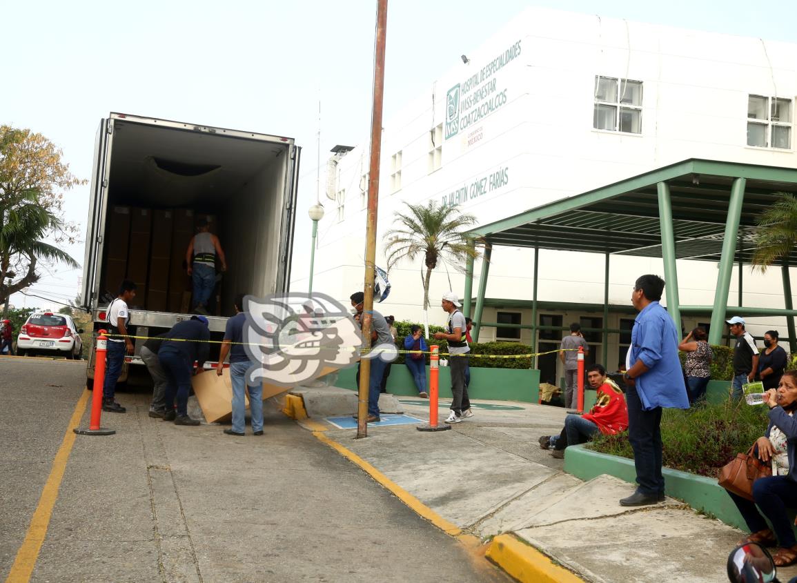 Llegan camas y colchones al Hospital IMSS Bienestar