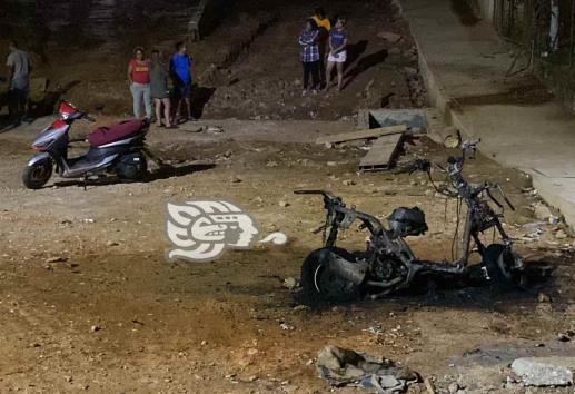 Ataques con bombas molotov, nueva moda en Acayucan