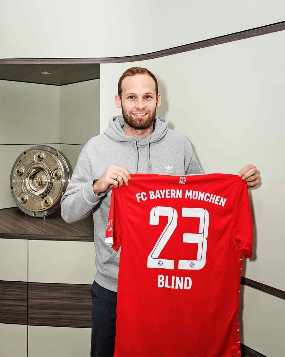 Ficha Bayern Múnich al holandés Daley Blind