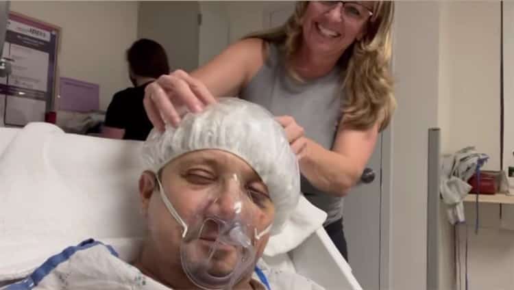 Jeremy Renner comparte video desde hospital