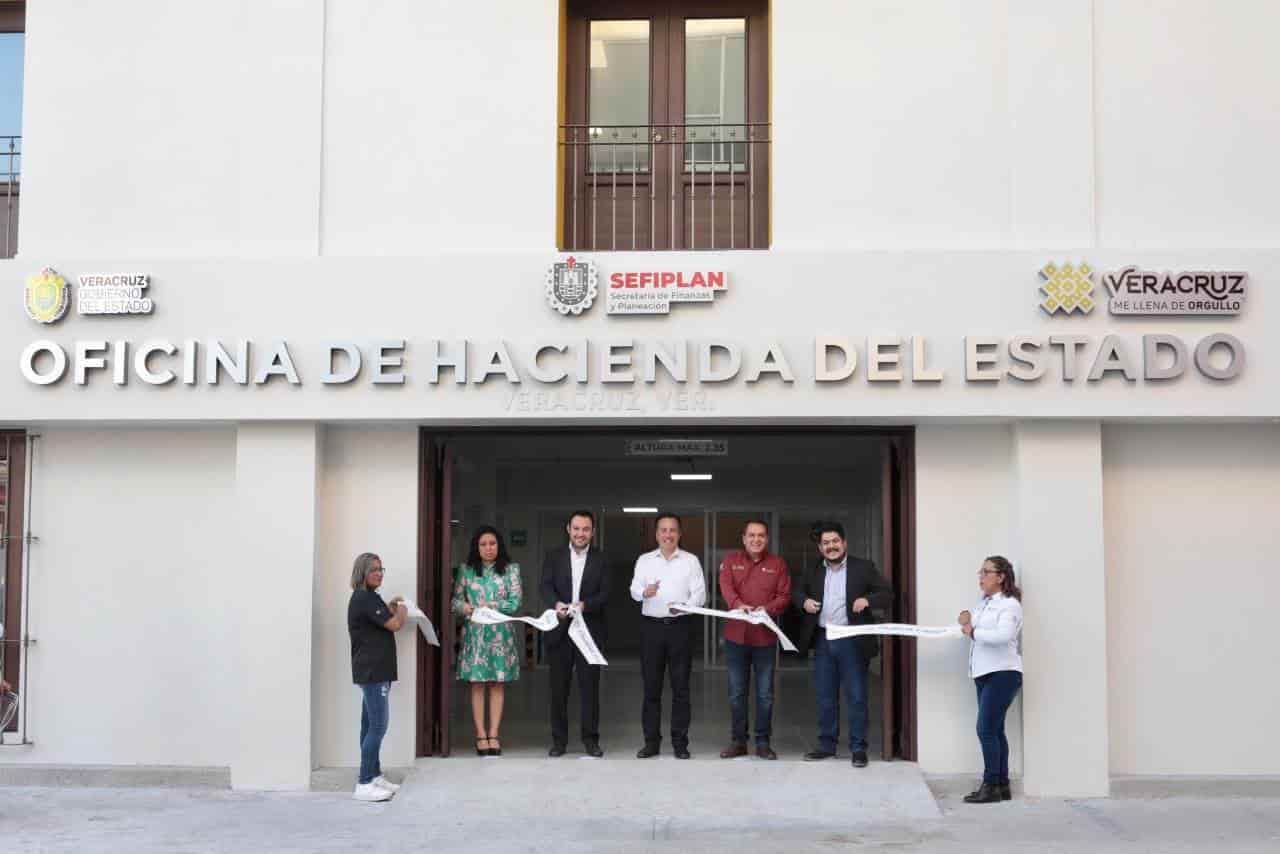 Inauguran quinto módulo de Hacienda del Estado en Centro de Veracruz