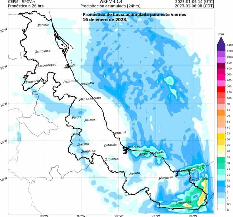 ¡Lluvias y norte dan tregua! Así estará el clima este viernes en Veracruz