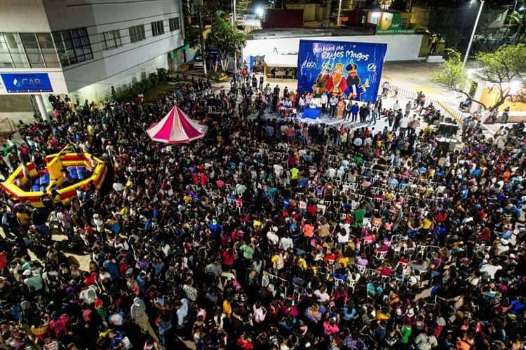 Más de 3 mil niños festejan Reyes Magos con el alcalde Juan Manuel Unánue