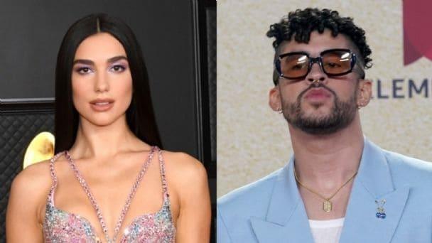 Dua Lipa le enseña a Bad Bunny como pedirle espacio a sus fans