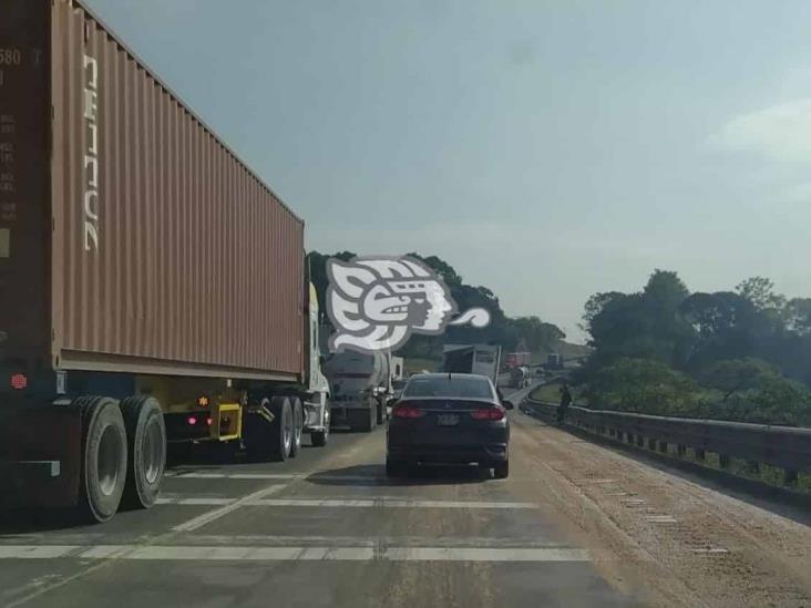 ¡Atento! Accidentes en autopista Puebla-Veracruz generan filas de hasta 33 kilómetros