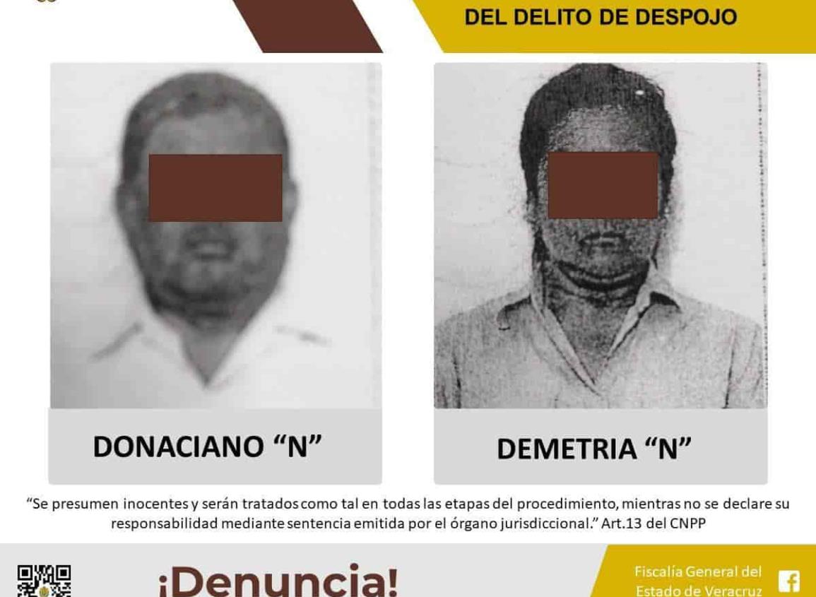 Alcanza libertad condicional pareja detenida por despojo en Catemaco